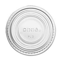 Dixie; Souffle Cup Lids, 2 Oz., Carton Of 2400