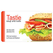 Full-Color Rounded Corner Business Cards With Backside Printing, 16 Pt., 4/4, 3 1/2 inch; x 2 inch;, Matte, Box Of 250