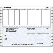 Continuous Accounts Payable Checks For Great Plains;, 9 1/2 inch; x 7 inch;, 2 Parts, Box Of 250