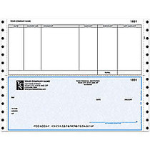 Continuous Accounts Payable Checks For MAS90/MAS200/MAS500;, 9 1/2 inch; x 7 inch;, 2 Parts, Box Of 250