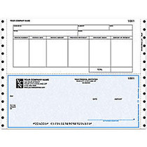 Continuous Accounts Payable Checks For One Write Plus;, 9 1/2 inch; x 7 inch;, 2 Parts, Box Of 250