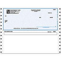 Continuous Multipurpose Voucher Checks For ACCPAC;, 9 1/2 inch; x 7 inch;, 1 Part, Box Of 250