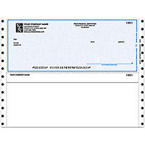 Continuous Multipurpose Voucher Checks For M.Y.O.B;, 9 1/2 inch; x 7 inch;, 1 Part, Box Of 250