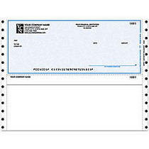 Continuous Multipurpose Voucher Checks For M.Y.O.B;, 9 1/2 inch; x 7 inch;, 2 Parts, Box Of 250
