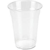 Genuine Joe Clear Plastic Cups - 9 fl oz - 50 / Pack - Clear - Plastic - Cold Drink