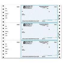 Continuous Multipurpose Wallet Checks For 9 1/2 inch; x 2 5/6 inch;, MECA;, 9 1/2 inch; x 2 5/6 inch;, 1 Part, Box Of 250