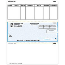 Laser Accounts Payable Checks For Sage Peachtree;, 8 1/2 inch; x 11 inch;, 2 Parts, Box Of 250