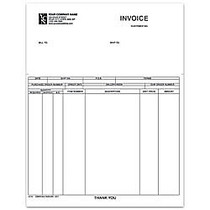 Laser Invoice For Business Works;, 8 1/2 inch; x 11 inch;, 1 Part, Box Of 250