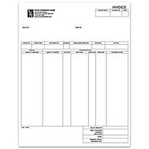 Laser Invoice For RealWorld;, 8 1/2 inch; x 11 inch;, 1 Part, Box Of 250