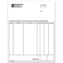 Laser Invoice/Sales Order For Dynamics;/Great Plains;/Microsoft;, 8 1/2 inch; x 11 inch;, 1 Part, Box Of 250