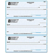 Laser Multipurpose Draft Checks With Lines For Quicken; / Quickbooks; / Microsoft;, 8 1/2 inch; x 11 inch;, 1 Part, Box Of 250