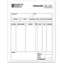 Laser Purchase Order For ACCPAC;, 8 1/2 inch; x 11 inch;, 1 Part, Box Of 250
