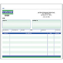 Invoice Forms, Ruled, 2-Part, 8 1/2 inch; x 7 inch;, Box Of 250