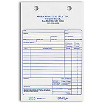 Register Forms, Service Invoice, 3-Part, 5 3/8 inch; x 8 1/2 inch;, Box Of 250