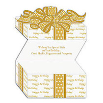 All-Occasion Cards, 7 7/8 inch; x 5 5/8 inch;, Birthday Wishes, Box Of 25
