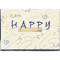 All-Occasion Cards, 7 7/8 inch; x 5 5/8 inch;, Confetti Celebration, Box Of 25