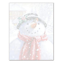 Great Papers! Snowman Face Letterhead, 80 Ct