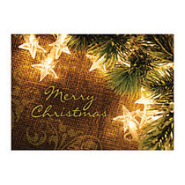 Personalized Holiday Cards, FSC Certified, 7 inch; x 5 inch;, 10% Recycled, Country Chic Decorations, Box Of 25