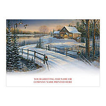 Sample Holiday Card, Christmas Getaway