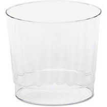 WNA Glass - 9 fl oz - 16 / Pack - Clear - Plastic - Party