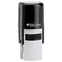 2000 PLUS; R17 Self-Inking Round Stamp With Microban;, 9/16 inch; Diameter Impression