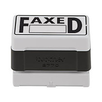 Same-Day Pre-Inked Custom Stamp, 1 5/8 inch; x 2 3/4 inch; Impression, Black