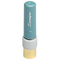 Xstamper; Pre-Inked Round Stamp, N30, 5/16 inch; Diameter Impression