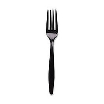 Dixie; Heavyweight Forks, Black, 1,000 Per Carton