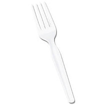 Dixie; Heavyweight Utensils, Forks, White, Box Of 100