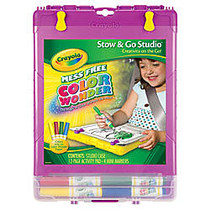 Crayola; Color Wonder&trade; Stow & Go Studio&trade;