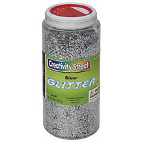 Creativity Street Glitter Glue Shaker Jar, 16 Oz, Silver