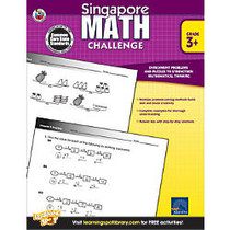 Frank Schaffer Singapore Math Challenge Workbook, Grade 3+