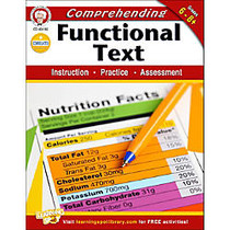 Mark Twain Comprehending Functional Text Workbook, Grades 6-8