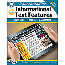 Mark Twain Understanding Informational Text Features Workbook, Grades 6-8+