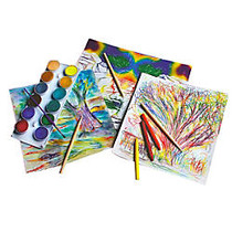 Melissa & Doug Scratch Art Paper, 8 1/2 inch; x 11 inch;, Rainbow White, Pack Of 50 Sheets