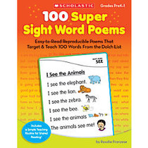 Scholastic 100 Super Sight Word Poems