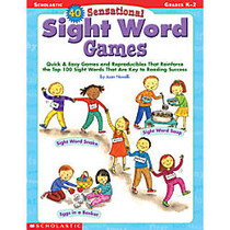 Scholastic 40 Sensational Sight Word Games