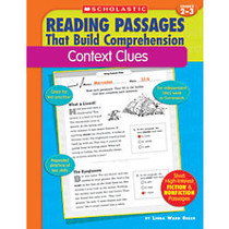 Scholastic Comprehension &mdash; Context Clues &mdash; Grades 2-3