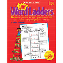 Scholastic Daily Word Ladders, Grades K-1