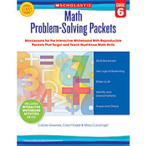 Scholastic Math Problem-Solving Packets, Grade 6