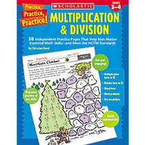 Scholastic Multiplication & Division Practice Pages