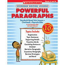 Scholastic Overhead Writing Lesson &mdash; Paragraphs