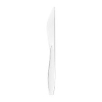 Solo Reliance Mediumweight Cutlery, Standard Size, Knife, Boxed, White, Sold as 1,000 knives per Case