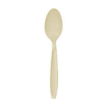 Solo Reliance Mediumweight Cutlery, Standard Size, Teaspoon, Bulk, Champagne, 1,000 teaspoons per Case