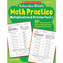 Scholastic Solve-The-Riddle Math Practice