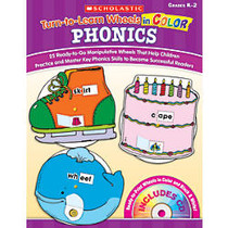 Scholastic Turn-To-Learn Wheels In Color: Phonics