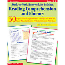 Scholastic Week-By-Week Homework For Building Reading Comprehension & Fluency
