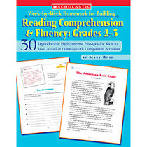 Scholastic Week-by-Week Homework For Building Reading Comprehension & Fluency &mdash; Grades 2-3