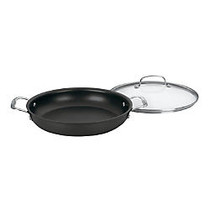 Cuisinart; 12 inch; Everyday Pan With Medium Dome Cover, Black