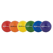 Champion Sports Rhino Skin Softi Low-Bounce Balls, 6 inch;, Assorted Colors, Set Of 6
